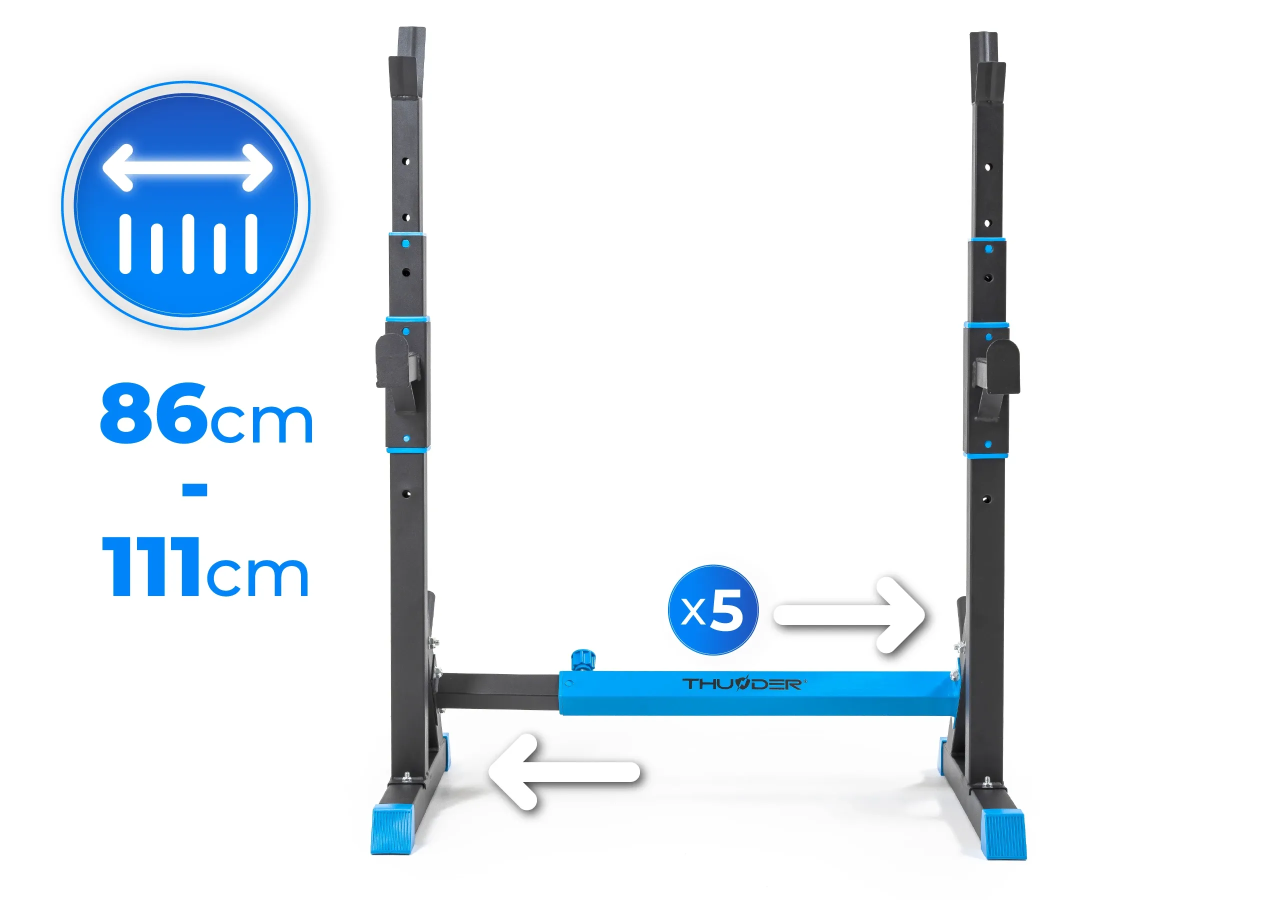 Nastaviteľný rozstup stojana CARMI
