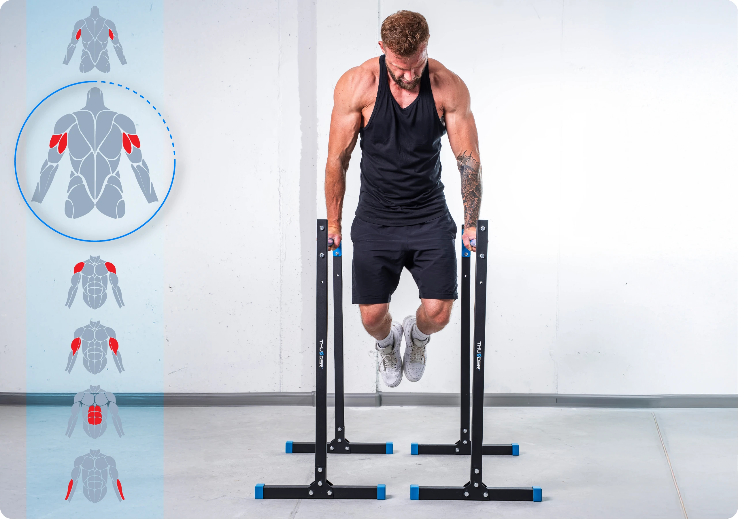 Pre koho sú bradlá DIPSY