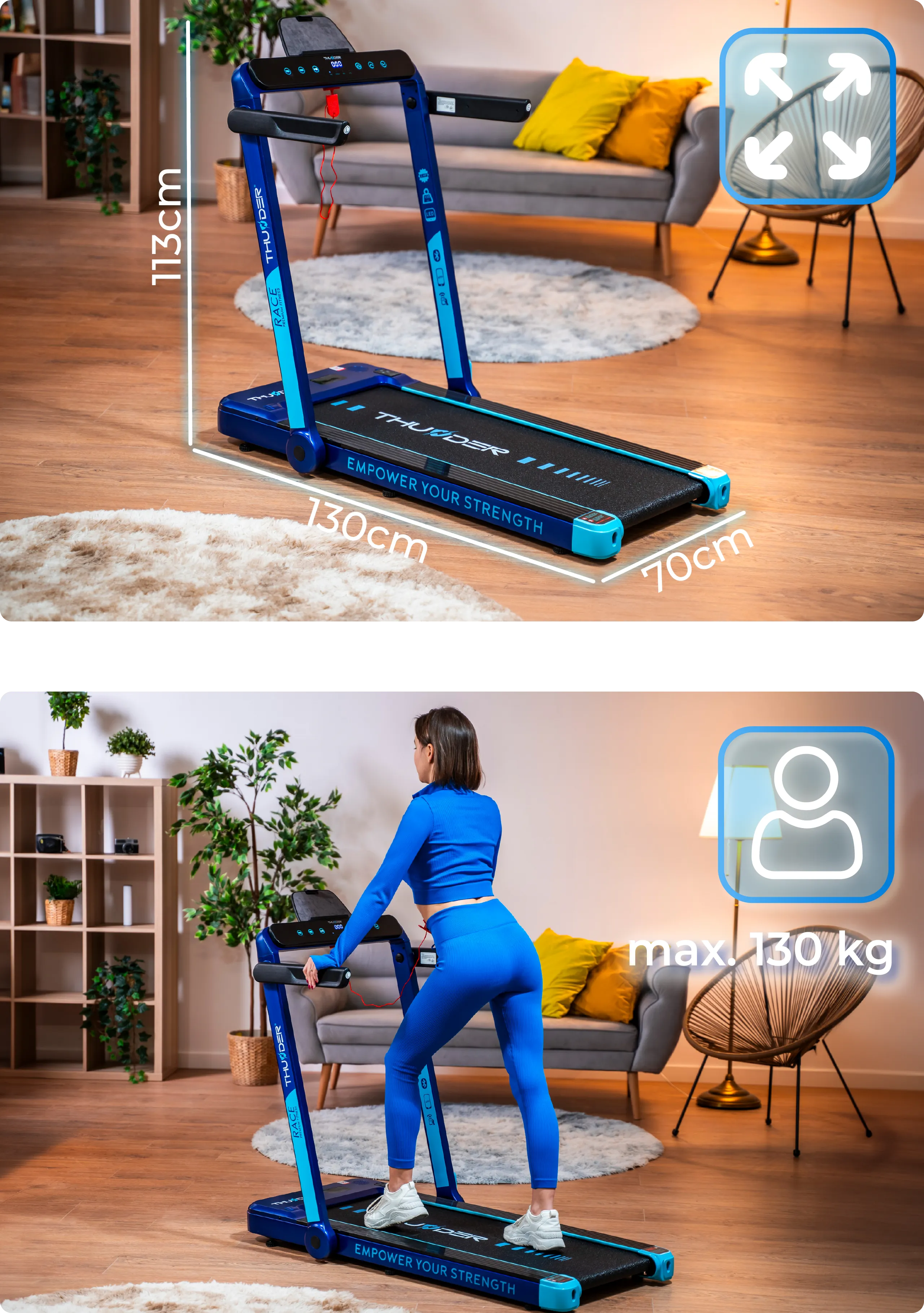 Race Blue – špecifikácia