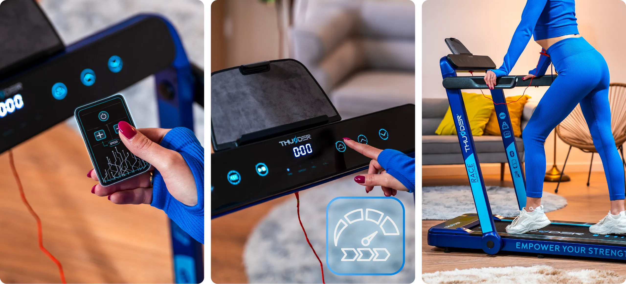 Race Blue – rýchlosť