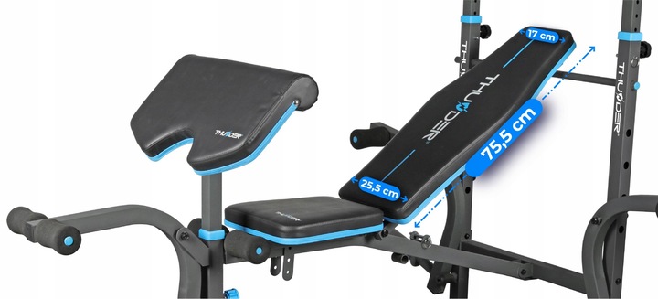 Funkcie lavice Vigor-B