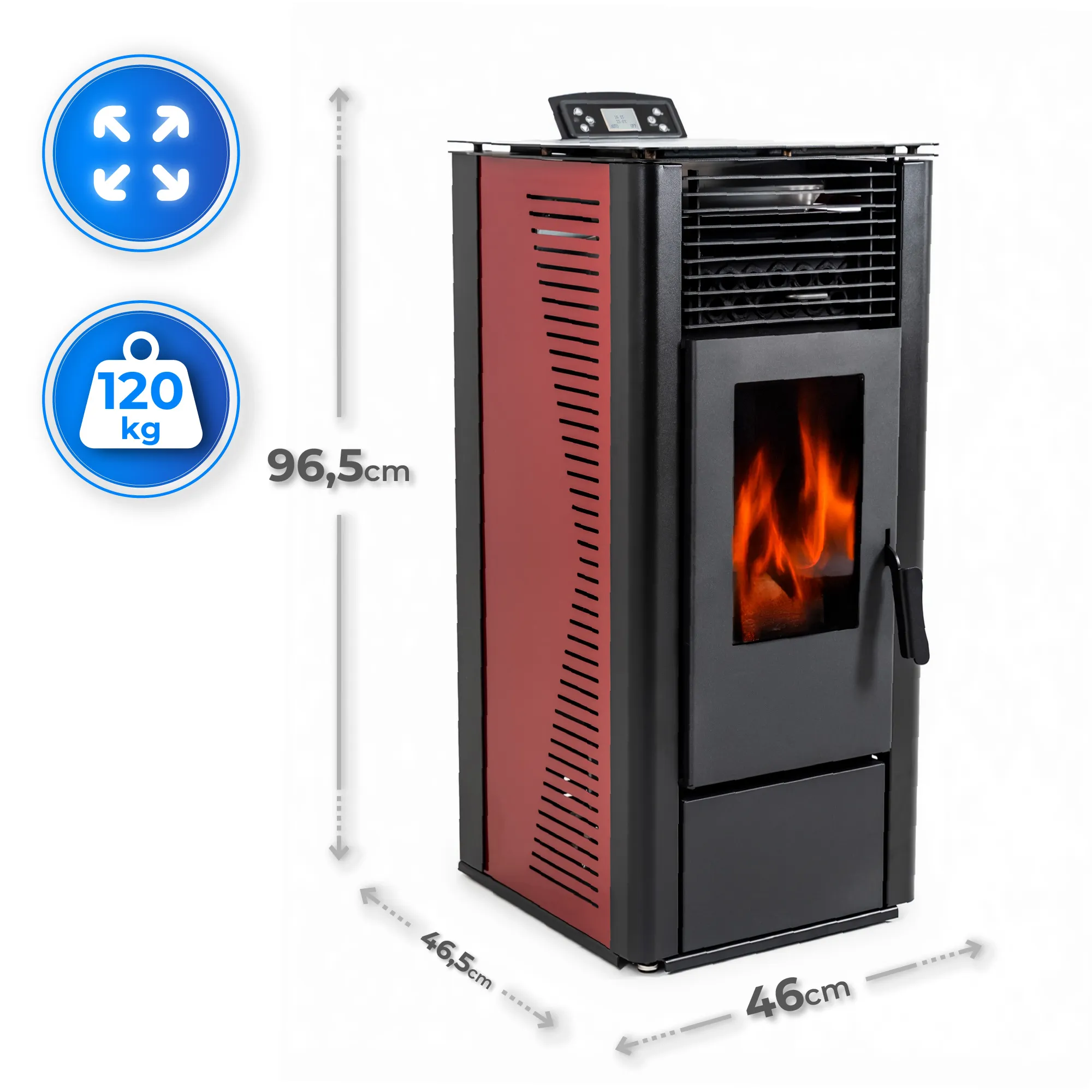 Špecifikácia kotla THUNDER ARIA-BLACK 12 kW