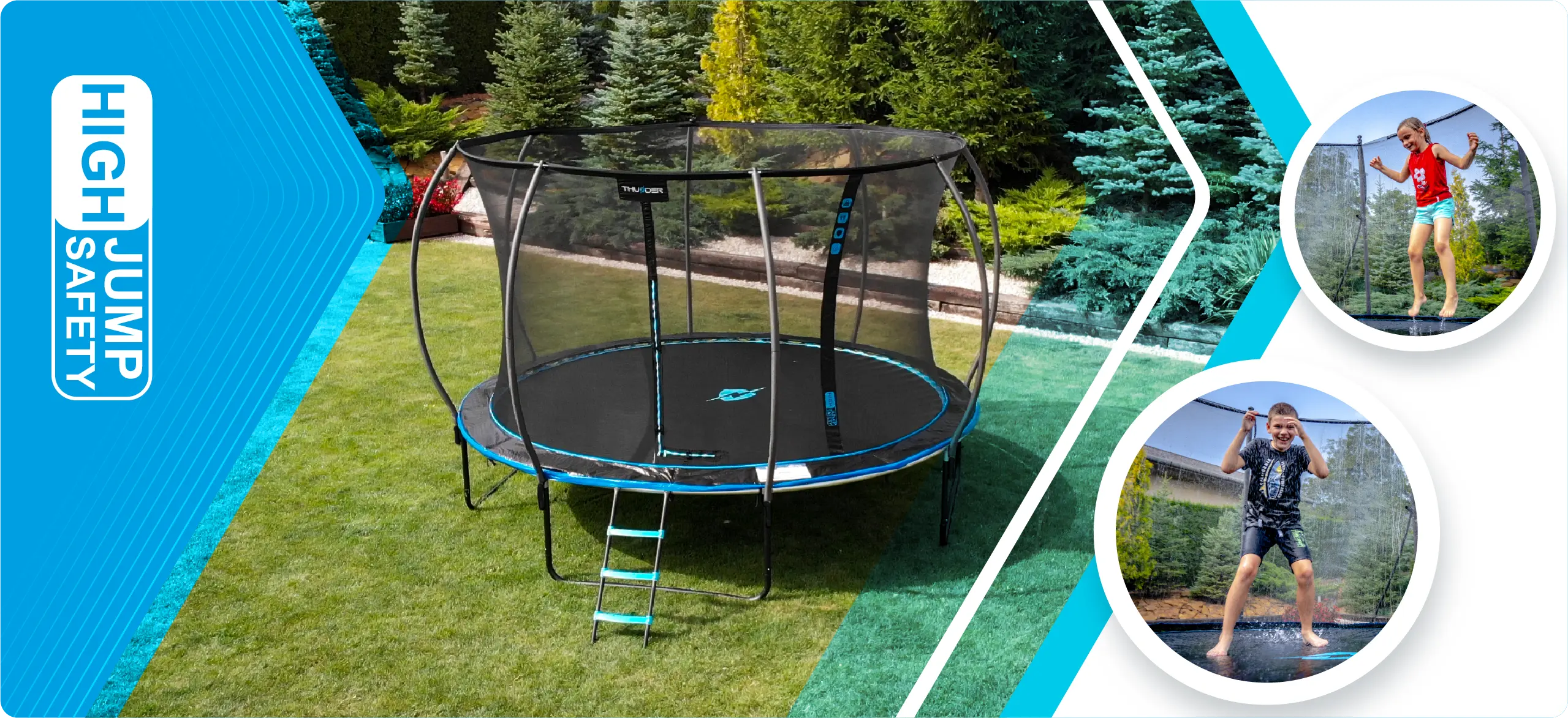 Thunder 10ft trampolina