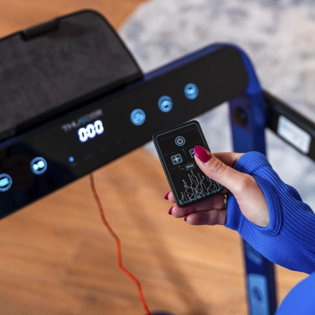 Elektrický bežecký pás THUNDER RACE-BLUE