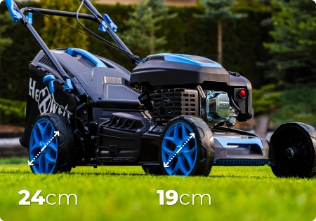 Benzínová kosačka Hexwelt HW-KS-200 51cm 3,8kW s pohonom