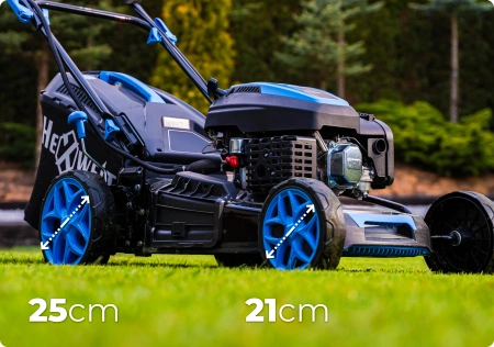 Benzínová kosačka Hexwelt HW-KS-224 53cm 4,4kW s pohonom