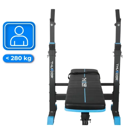 Posilňovacia lavica so stojanmi THUNDER MONET