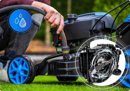 Benzínová kosačka Hexwelt HW-KS-224 53cm 4,4kW s pohonom