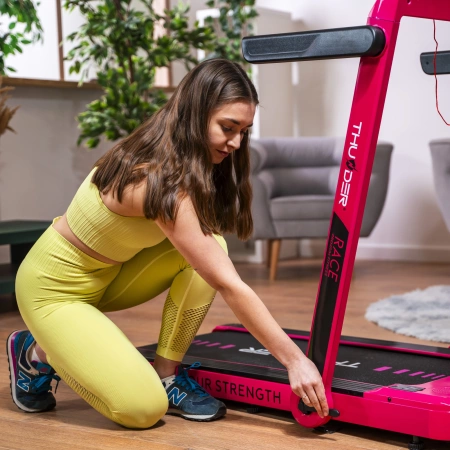 Elektrický bežecký pás THUNDER RACE-PINK