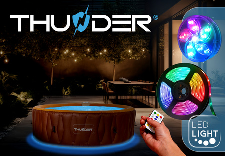 Nafukovacia záhradná vírivka THUNDER MOCHA