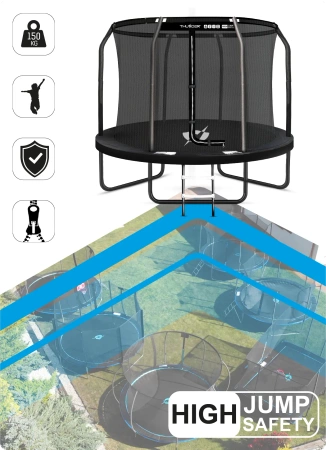 Trampolína THUNDER INSIDE ELITE 10FT (305 cm) BLACK