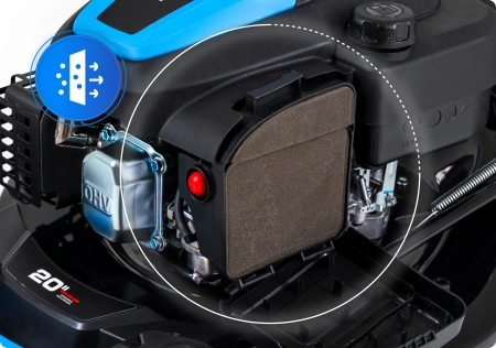 Benzínová kosačka Hexwelt HW-KS-200 51cm 3,8kW s pohonom