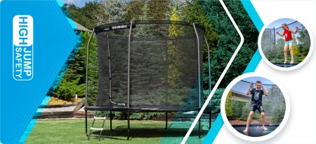 Trampolína THUNDER INSIDE ELITE 8FT (244 cm) BLACK