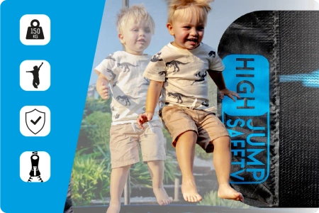 Trampolína THUNDER INSIDE ULTRA 8FT (244cm) BLUE