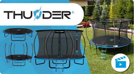 THUNDER INSIDE ULTRA 14FT trampolína (427 cm) MODRÁ