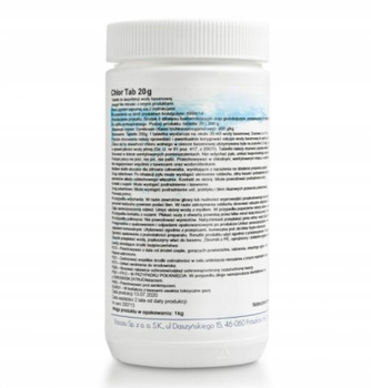 Chlórová karta THUNDER 20g - 1kg