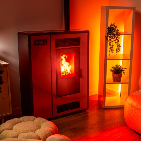 Pec na pelety ARIA RED 12 kW