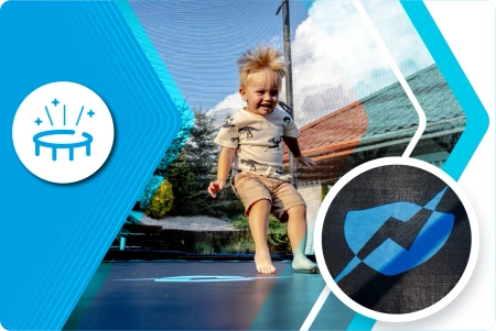 THUNDER INSIDE ULTRA 14FT trampolína (427 cm) MODRÁ