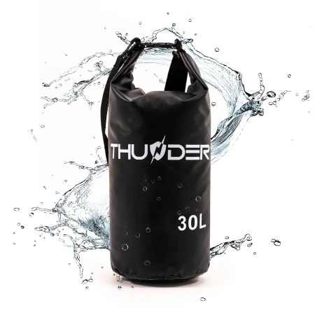 Vodotesný vak 30 L THUNDER čierny
