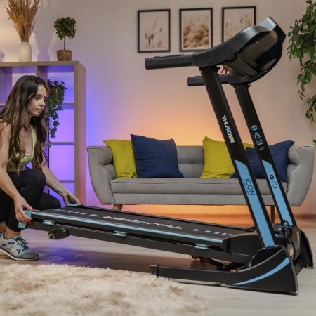 Elektrický bežecký pás THUNDER ICON-BLUE 