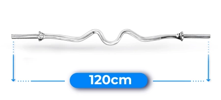 Závitová tyč silne lomená 120 cm 30 mm THUNDER