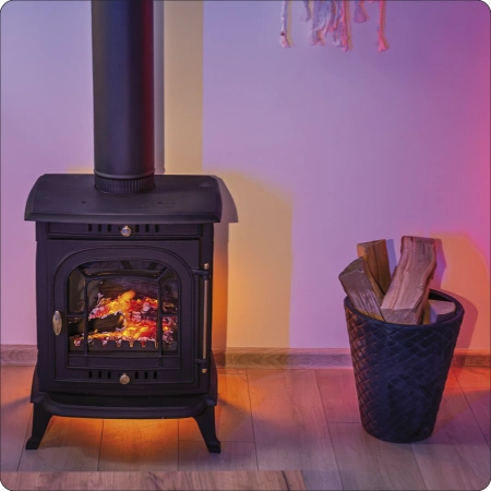 Liatinová pec na drevo AGNI 7 kW