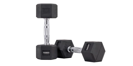 Hexagonálna jednoručka 5 kg THUNDER