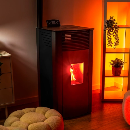 Pec na pelety GAREN BLACK 15 kW 