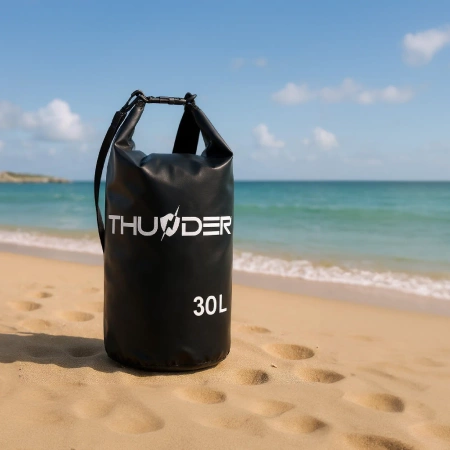 Vodotesný vak 30 L THUNDER čierny