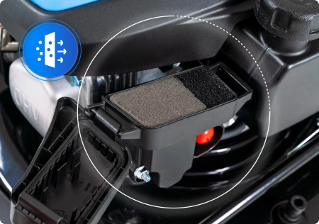 Benzínová kosačka Hexwelt HW-KS-150 46cm 2,6kW s pohonom