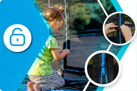 Trampolína THUNDER INSIDE ULTRA 16FT (488 cm) BLUE