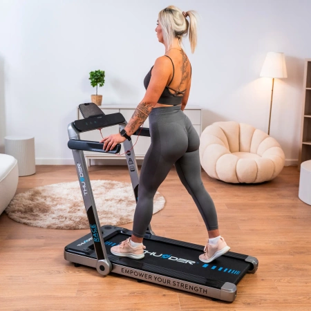 Elektrický bežecký pás THUNDER RACE-SILVER