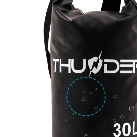 Vodotesný vak 30 L THUNDER čierny