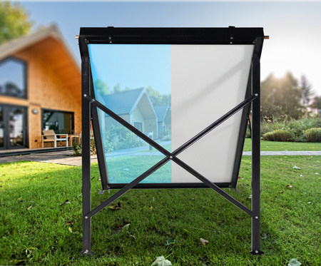 Rám na jeden plochý kolektor s plochou 2,5 m