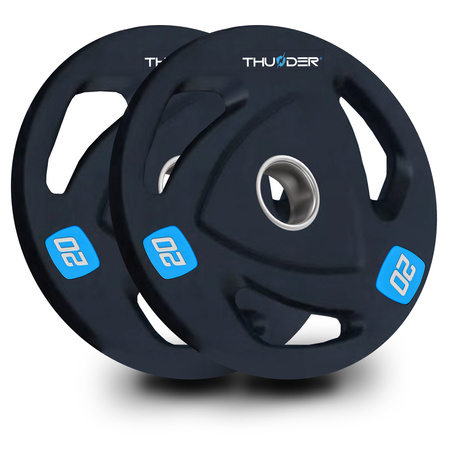Sada olympijských závaží THUNDER 2x20 kg