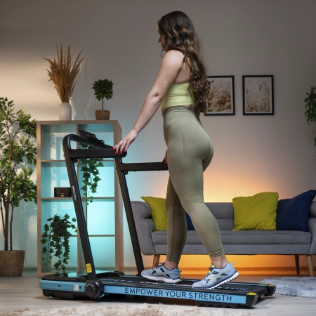 Elektrický bežecký pás THUNDER IMPACT-BLUE