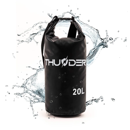 Vodotesný vak 20 L THUNDER čierny