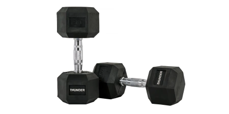 Hexagonálna jednoručka 15 kg THUNDER