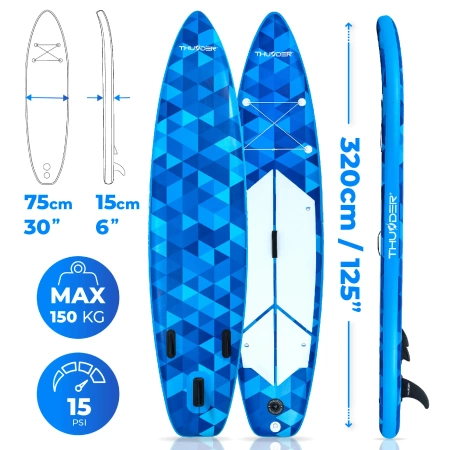 SUP doska 320cm THUNDER NION