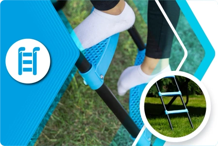 Trampolína THUNDER INSIDE ULTRA 10FT (305 cm) BLUE