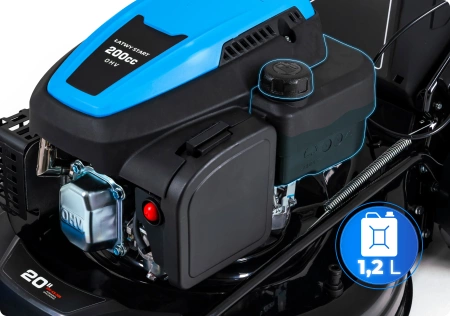 Benzínová kosačka Hexwelt HW-KS-200 51cm 3,8kW s pohonom