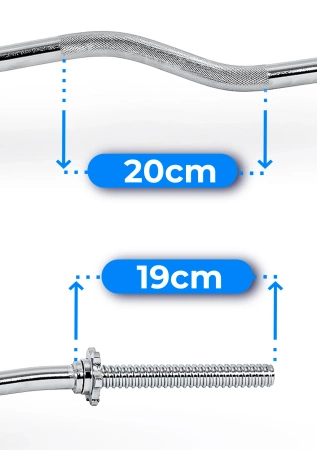 Závitová tyč mierne lomená 120 cm 30 mm THUNDER
