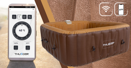 Nafukovacia záhradná vírivka THUNDER BREVE