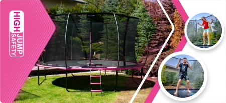 Trampolína THUNDER INSIDE ULTRA 12FT (366 cm) PINK