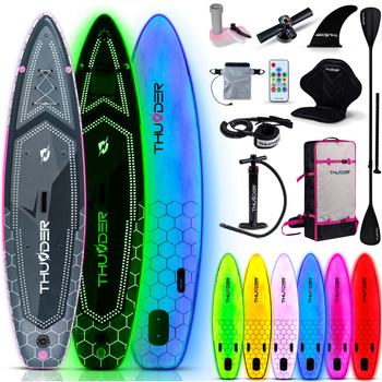 SUP doska 320cm THUNDER MOSSA s LED osvetlením