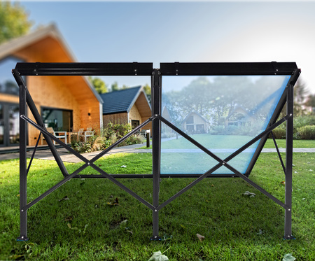 Rám na dva ploché kolektory s plochou 2,5 m