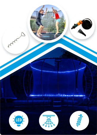 Trampolína THUNDER INSIDE ULTRA 10FT (305 cm) BLUE