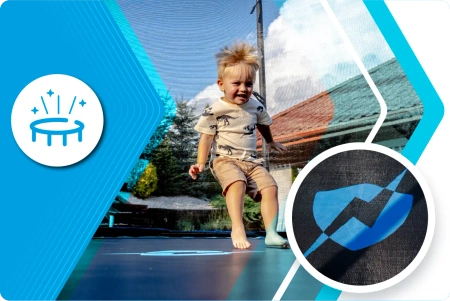 Trampolína THUNDER INSIDE ULTRA 10FT (305 cm) BLUE