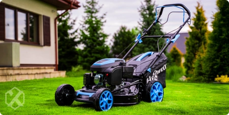 Benzínová kosačka Hexwelt HW-KS-200 51cm 3,8kW s pohonom