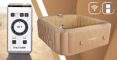 Nafukovacia záhradná vírivka THUNDER FRAPPE